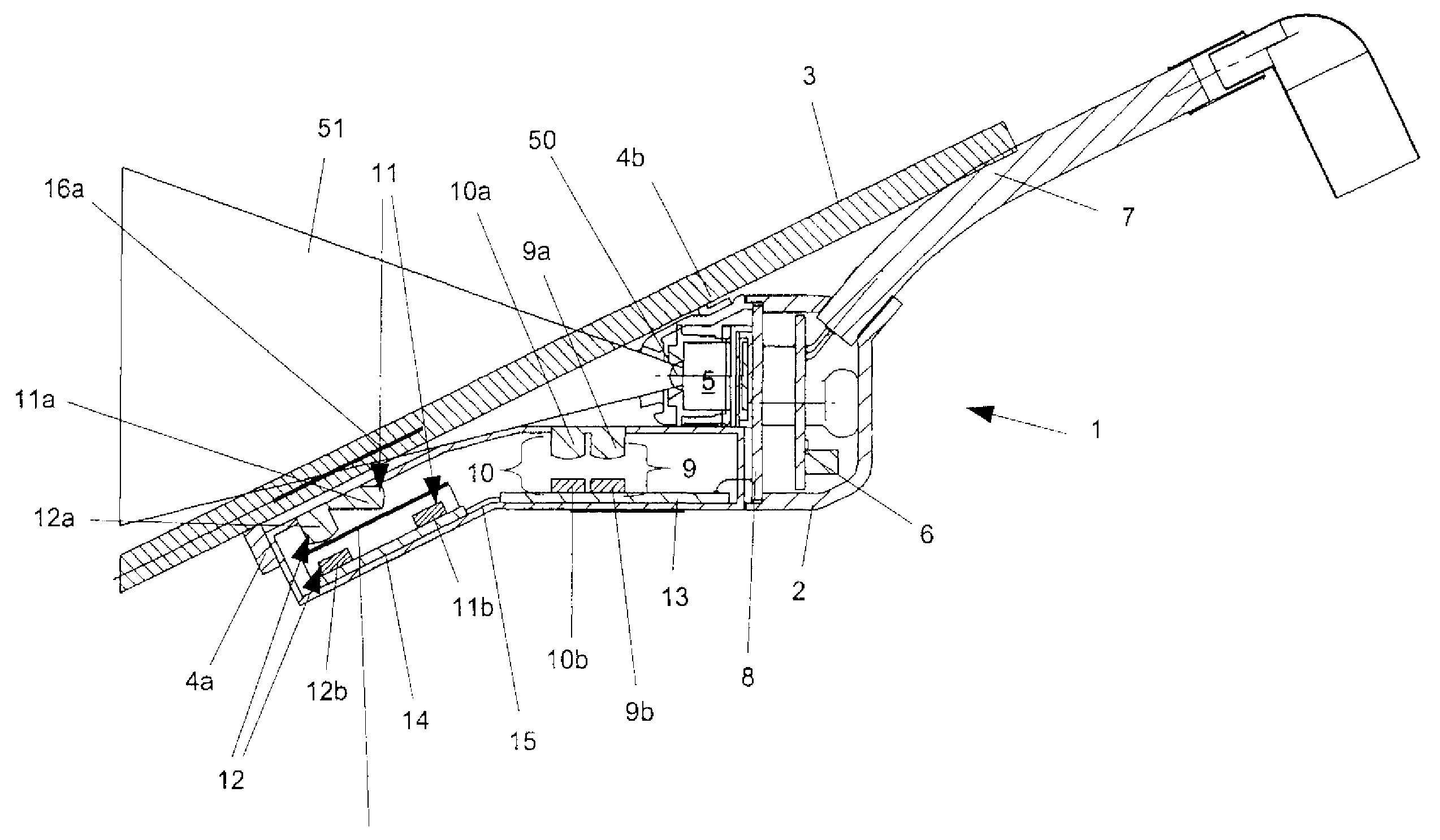 Camera Arrangement in a Motor Vehicle