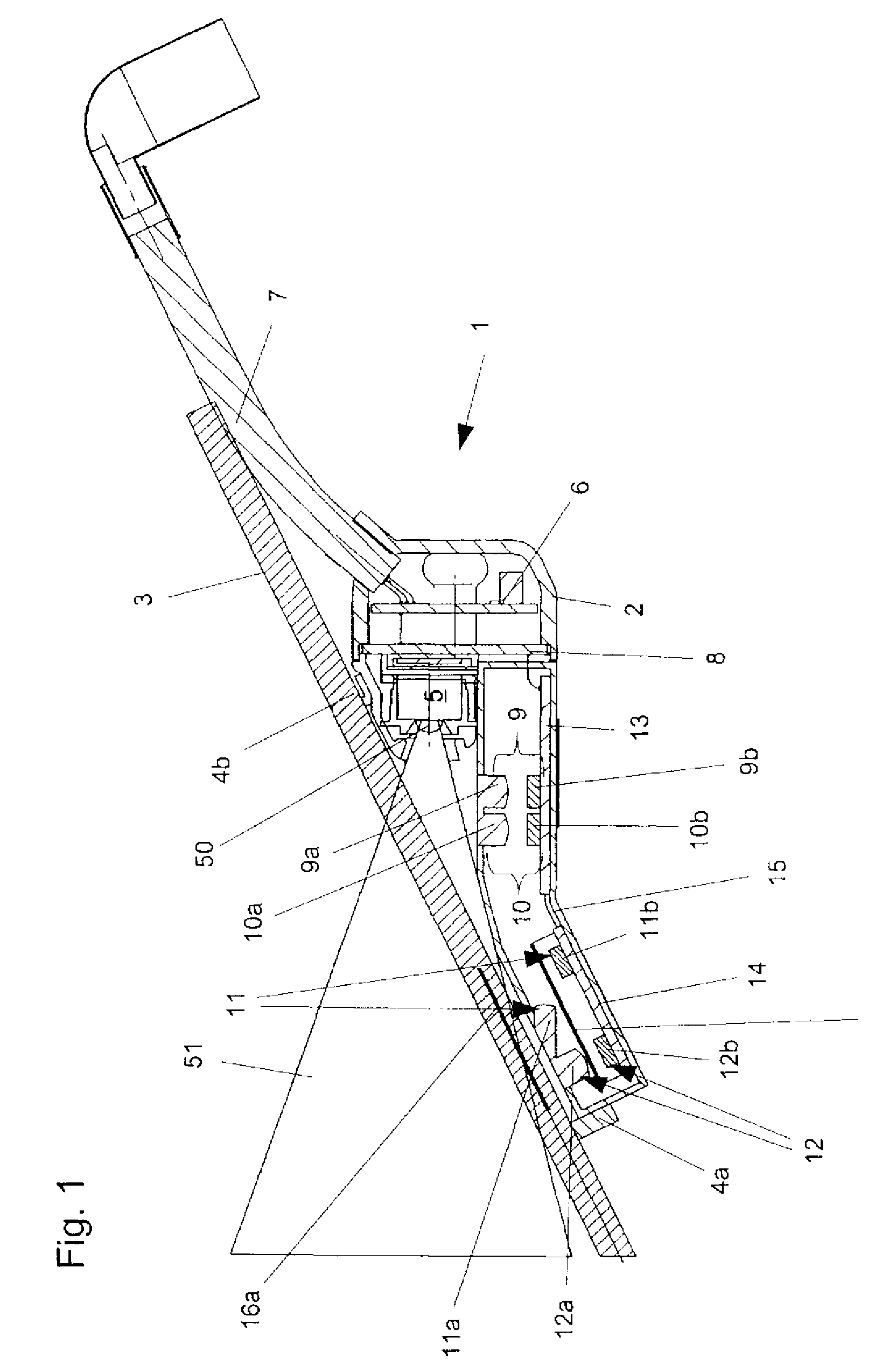 Camera Arrangement in a Motor Vehicle