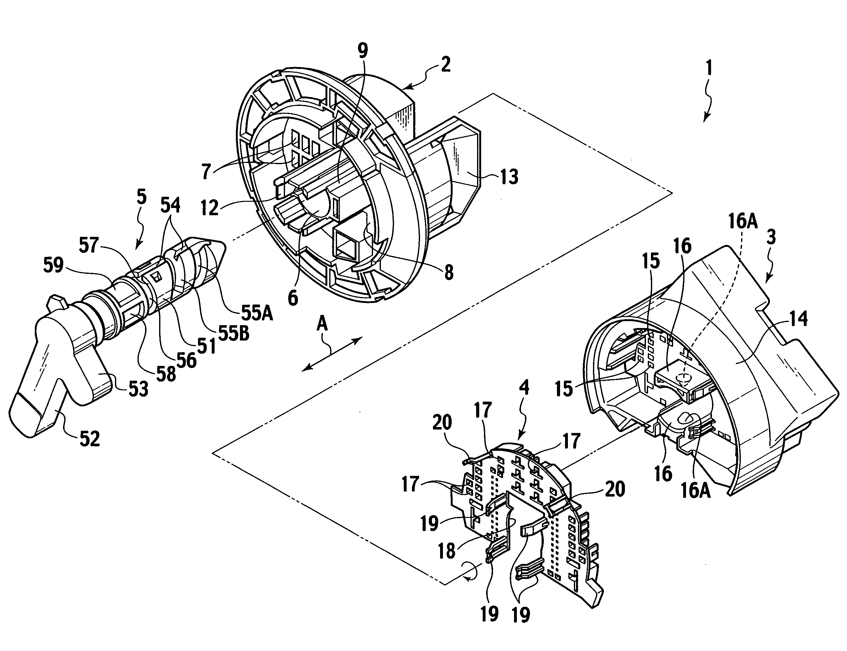 Lever-Fitting Type Connector