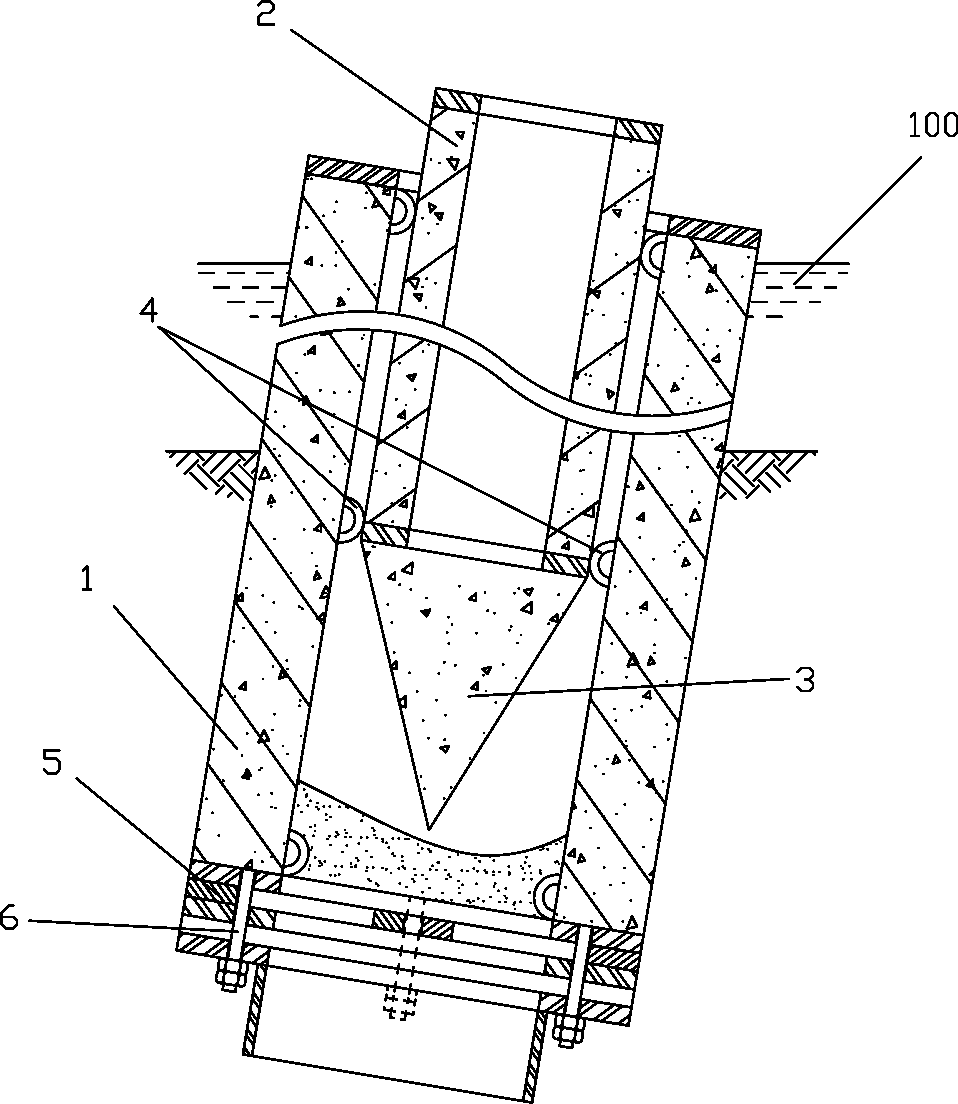 Precast tubular pile and construction method thereof