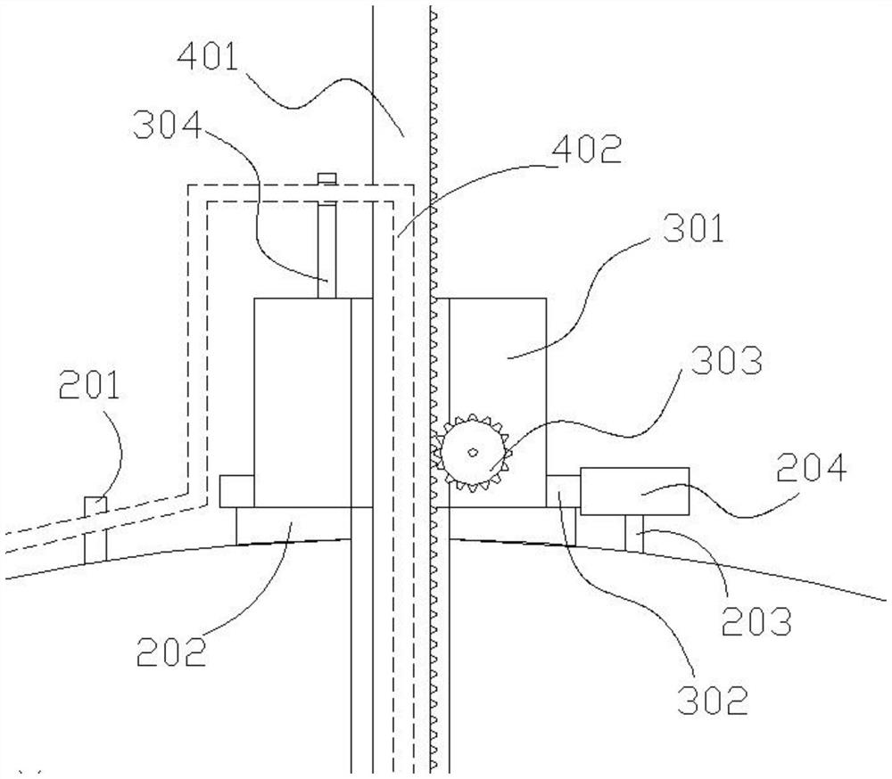 An icows-based cleaning spraying method for large crude oil storage tanks