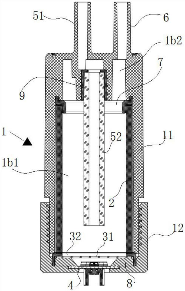 Deep ultraviolet LED dynamic water sterilization device