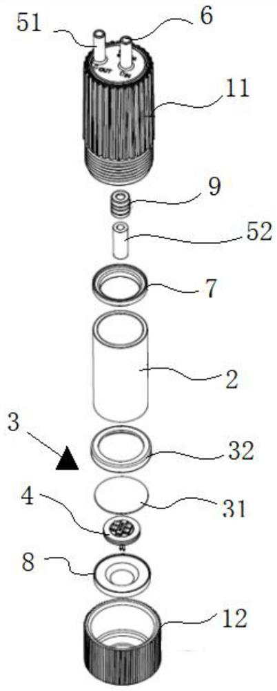 Deep ultraviolet LED dynamic water sterilization device