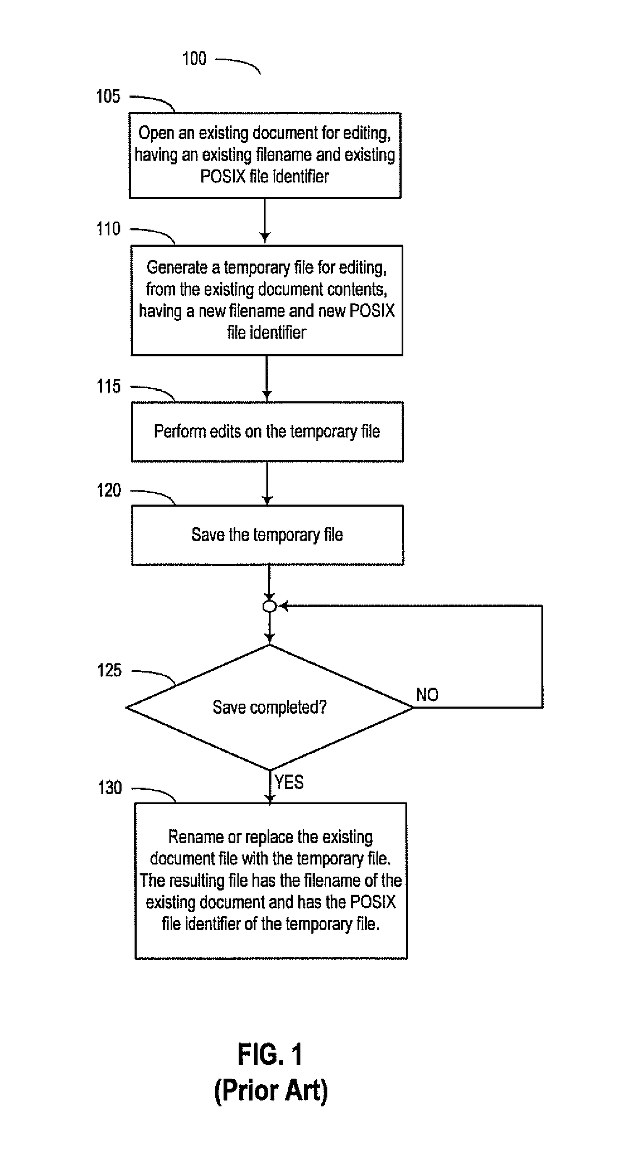 Document tracking for safe save operations