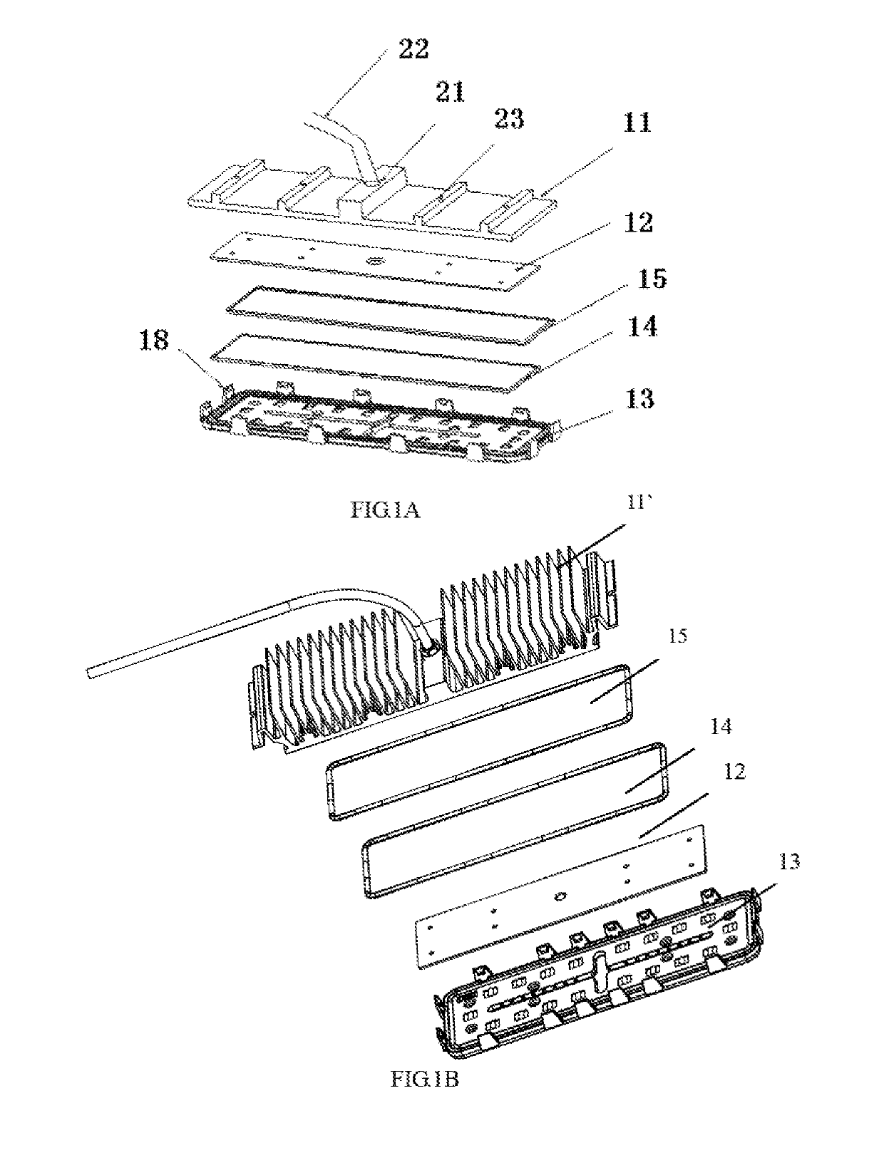 LED module sealing technology