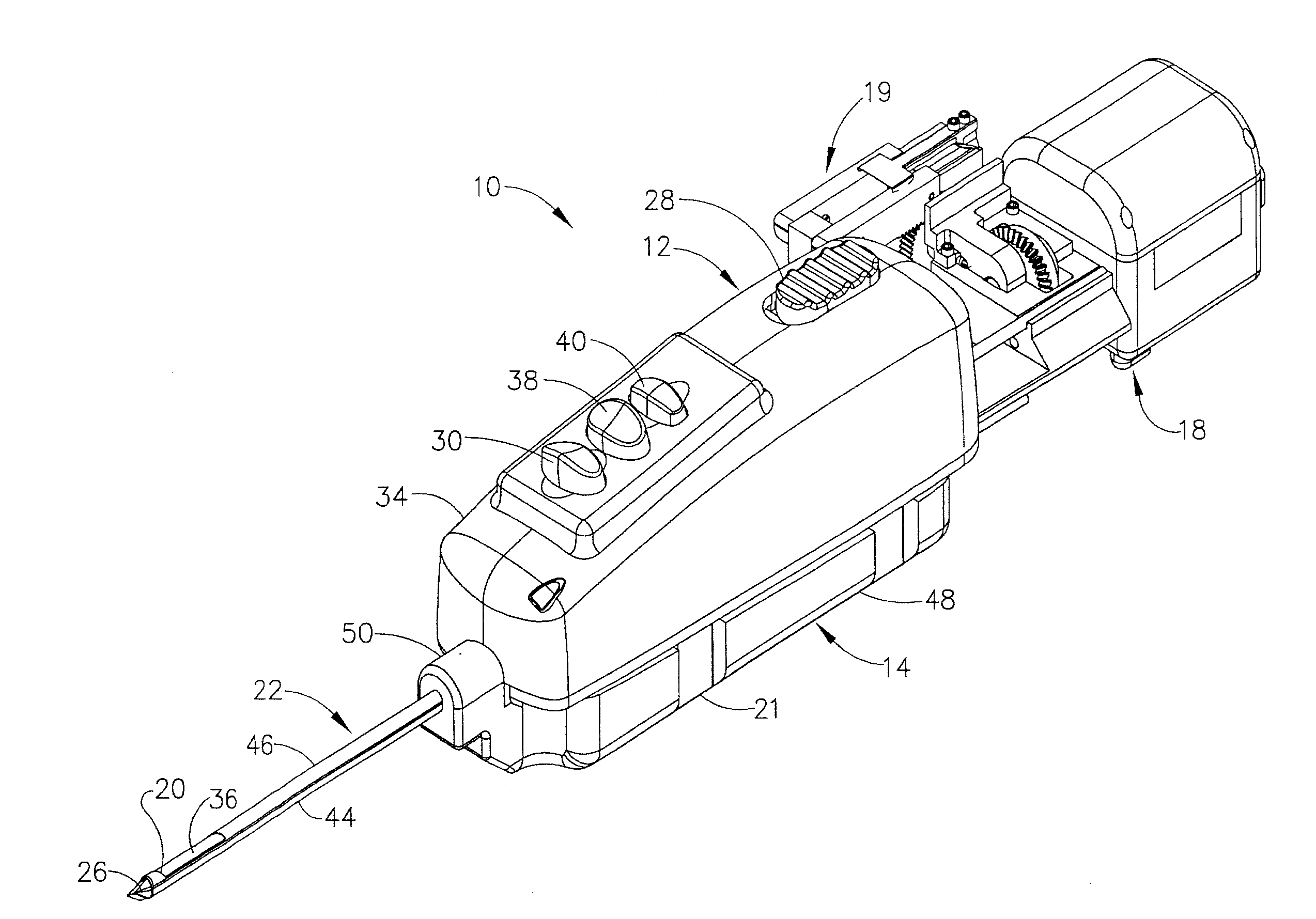 Biopsy Device with Rotatable Tissue Sample Holder