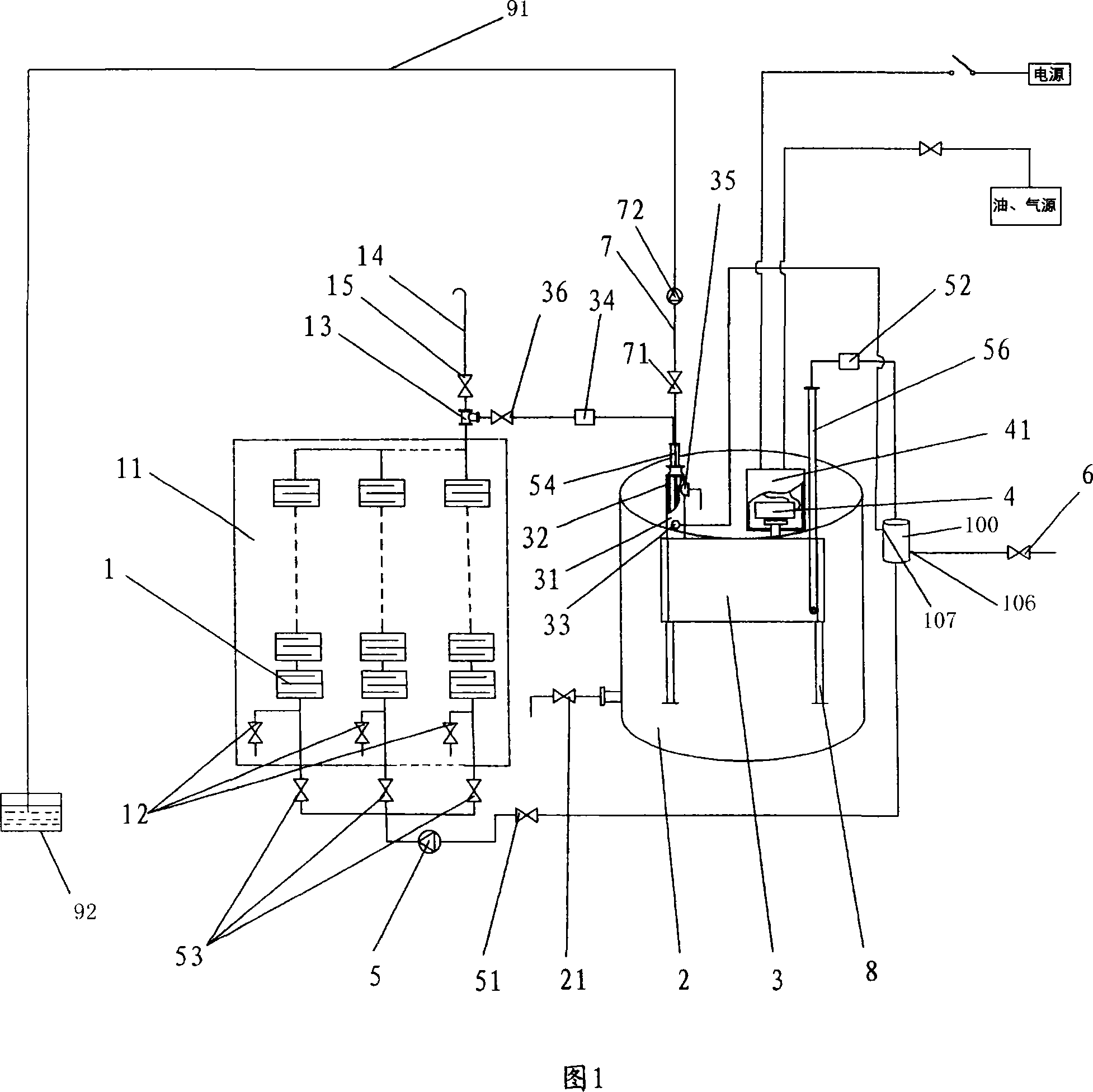 Water heat exchange system and method applying alternately solar, fuel oil and gas thermo power