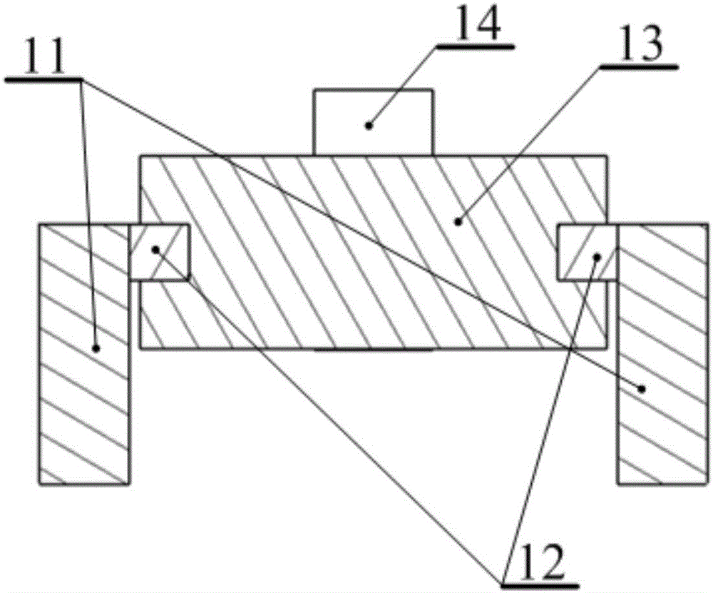 Impact testing device for battery pack