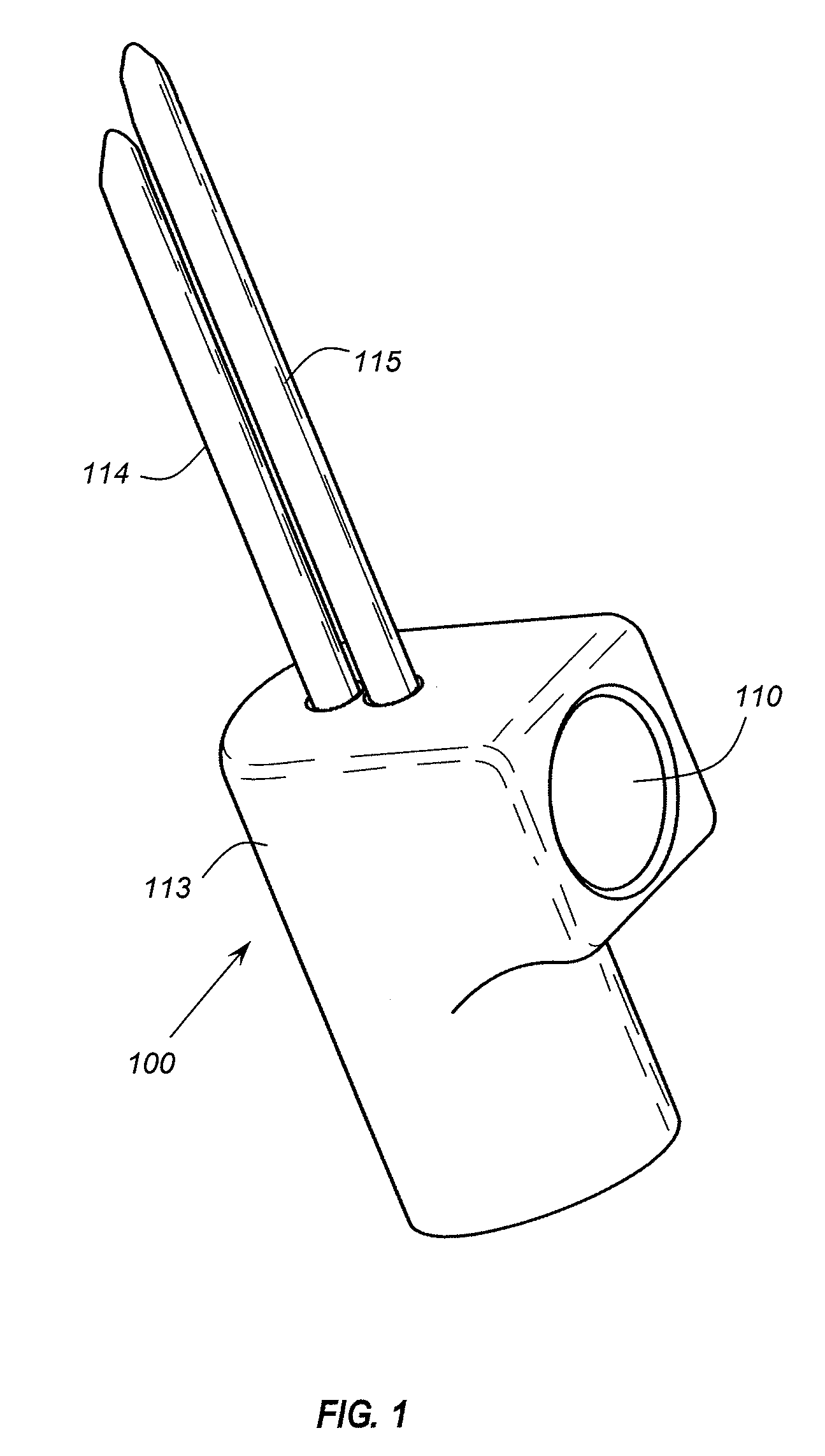 Hubbed dual cannula device for closed container sampling systems