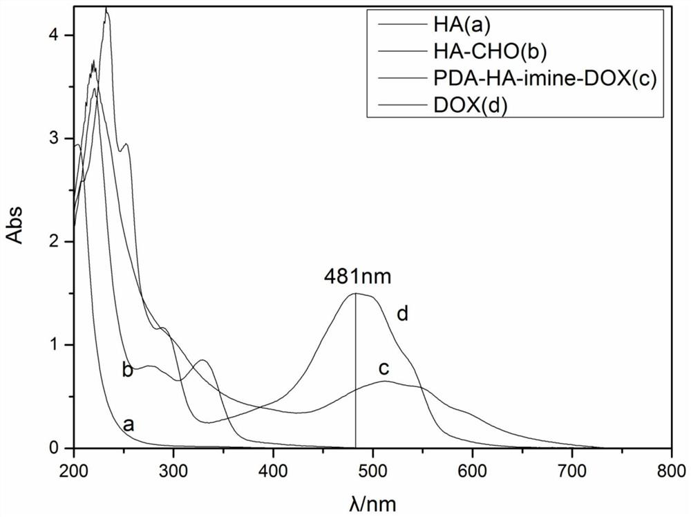 Preparation method and application of doxorubicin-methotrexate combined drug delivery nano-delivery system