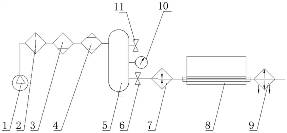 A micro-nano injection molding mold cavity heating system and heating method thereof