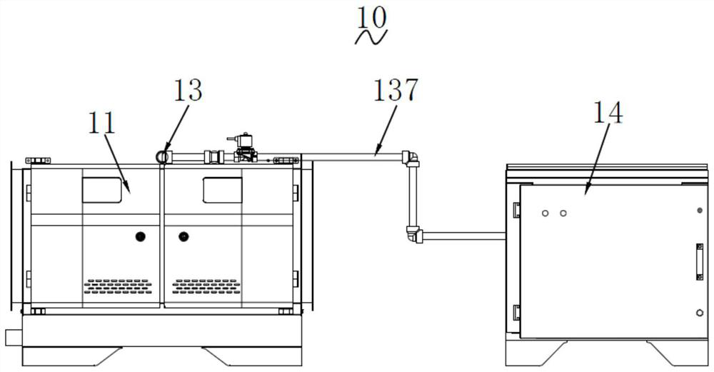 Flue gas purifier with automatic cleaning device and method for automatically cleaning flue gas