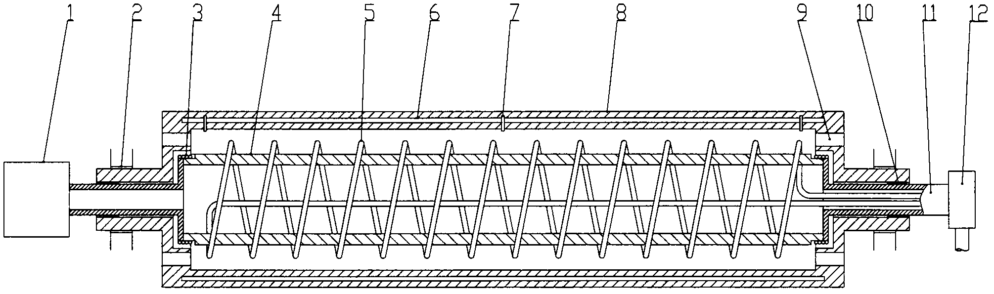 Electromagnetic induction heating roller