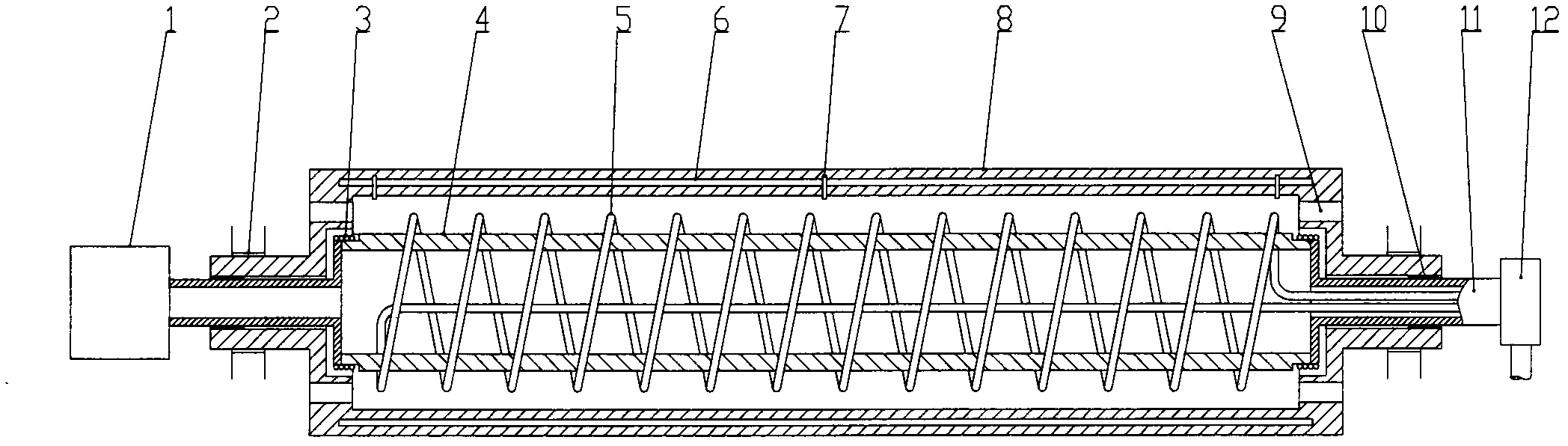 Electromagnetic induction heating roller