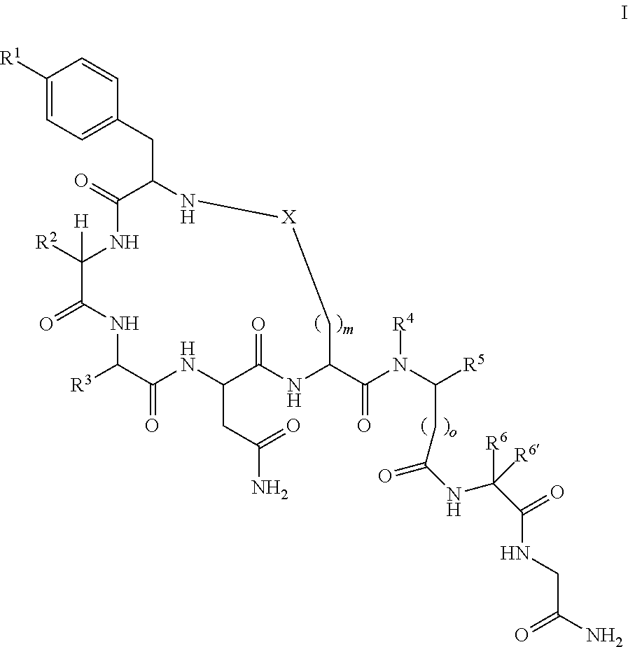 Peptides as oxytocin agonists