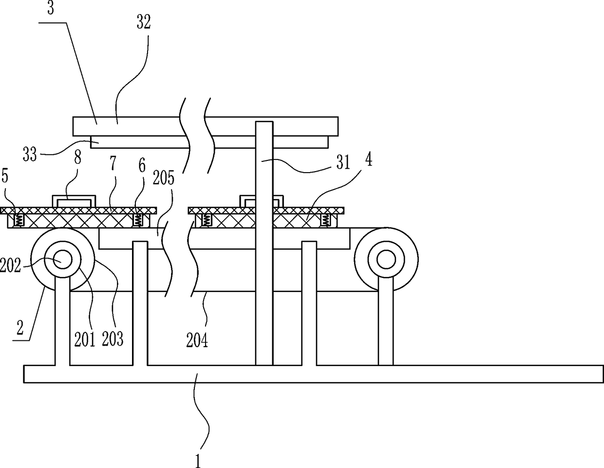 Biological sample movable drying equipment