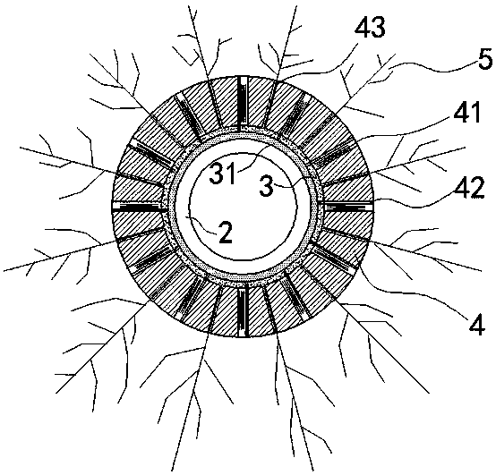 Vibration bionic insect-prevented cable