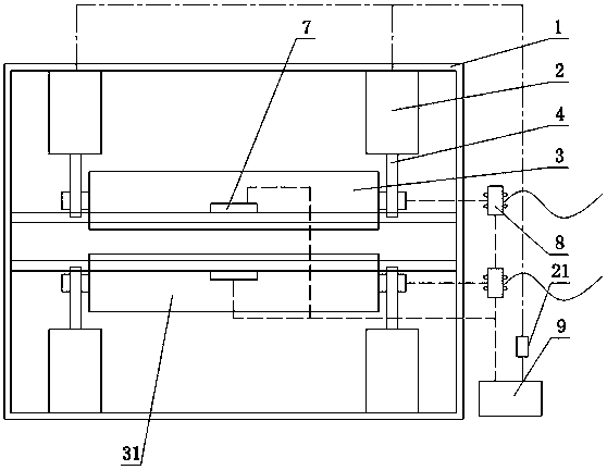 A non-woven fabric coating production method and its flattening device