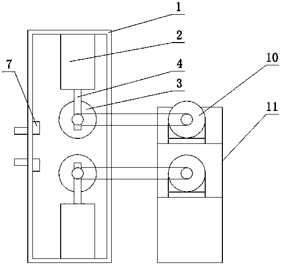 A non-woven fabric coating production method and its flattening device