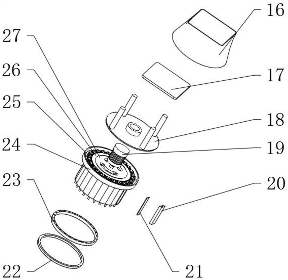 Energy-saving environment-friendly street lamp device with high luminous flux