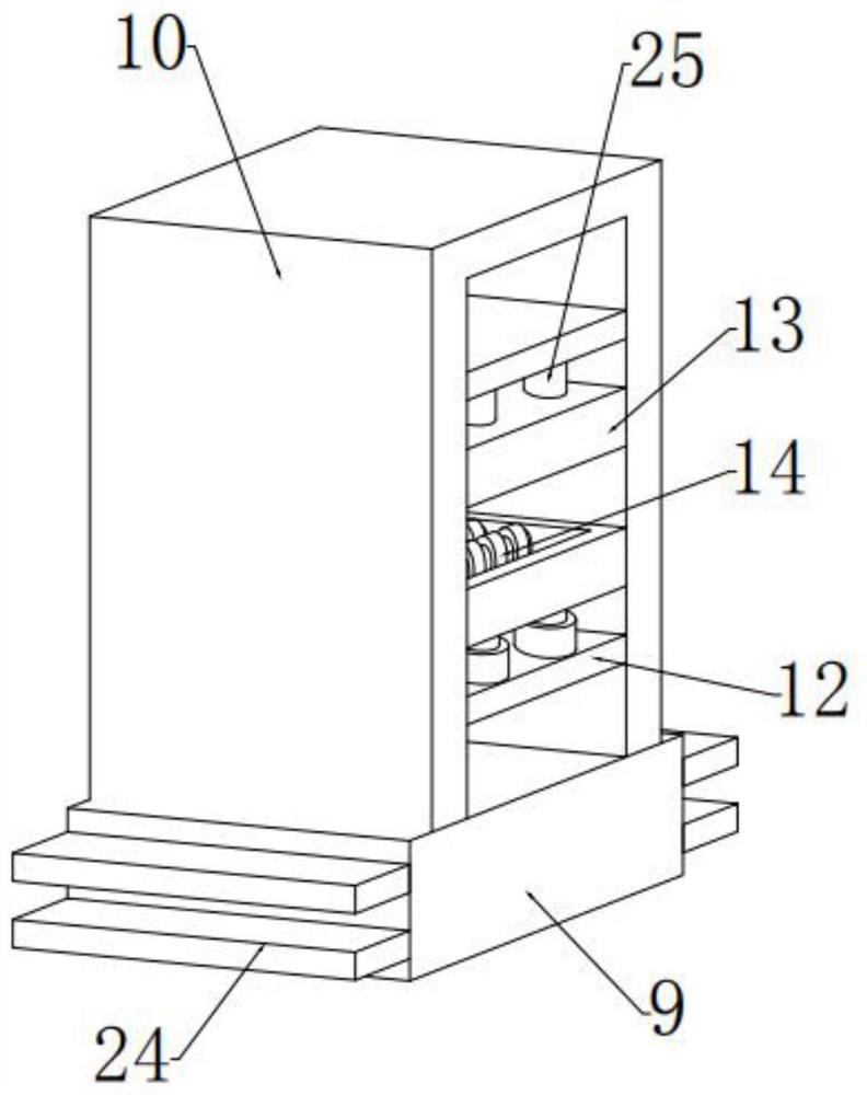 Bending device for filter production