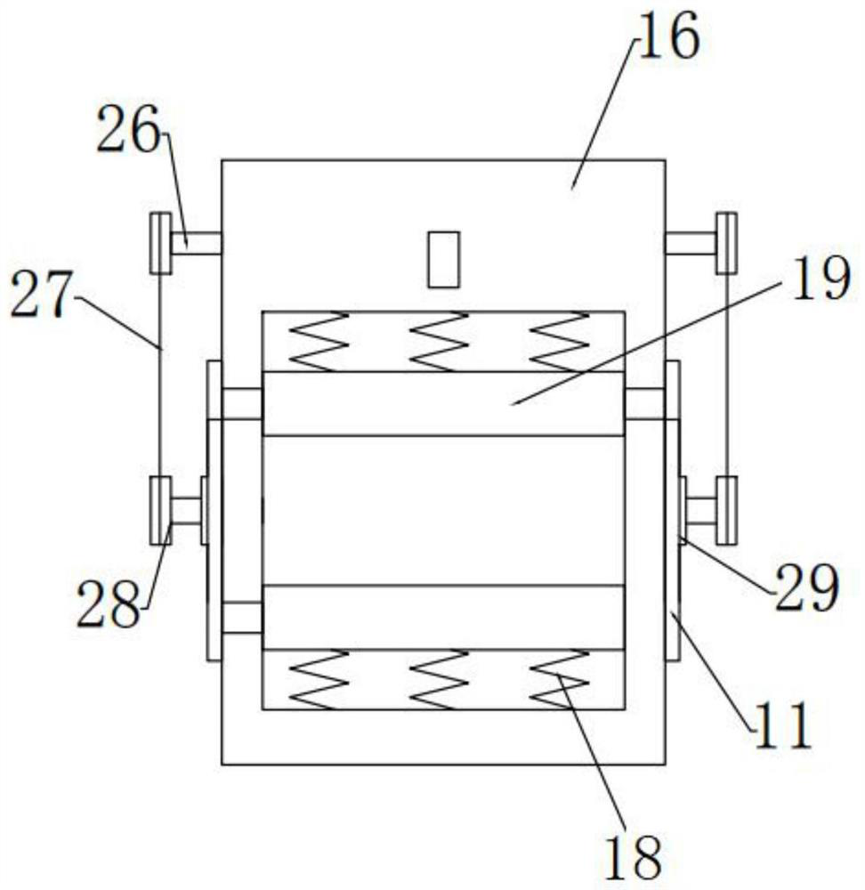 Bending device for filter production