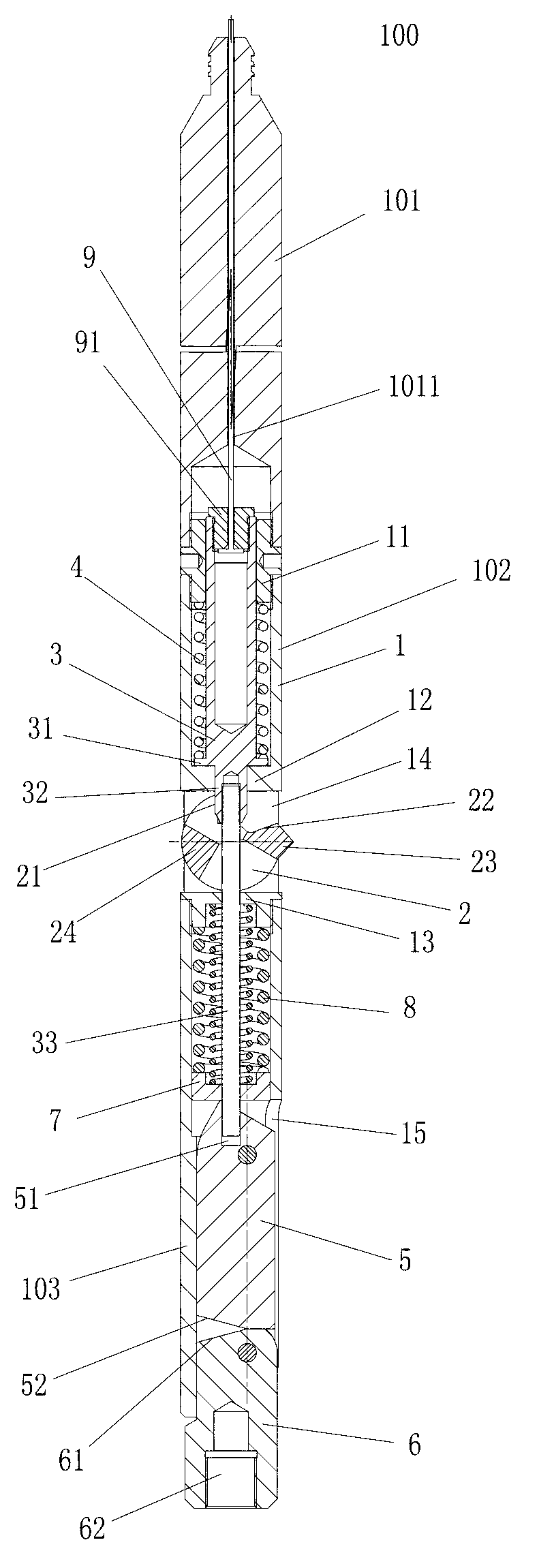 Casting-fishing tool with strength-sensing position