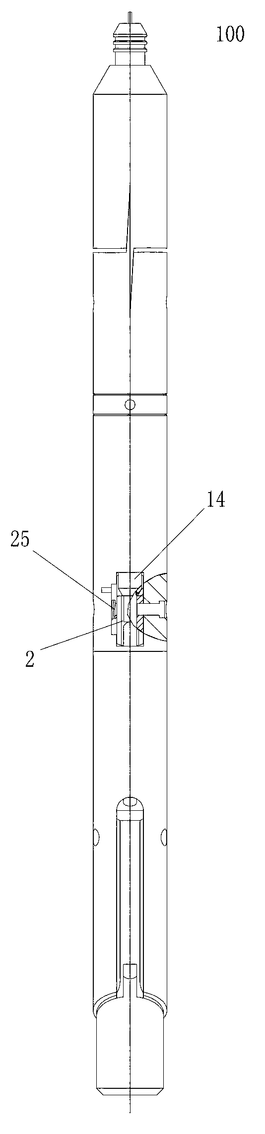 Casting-fishing tool with strength-sensing position