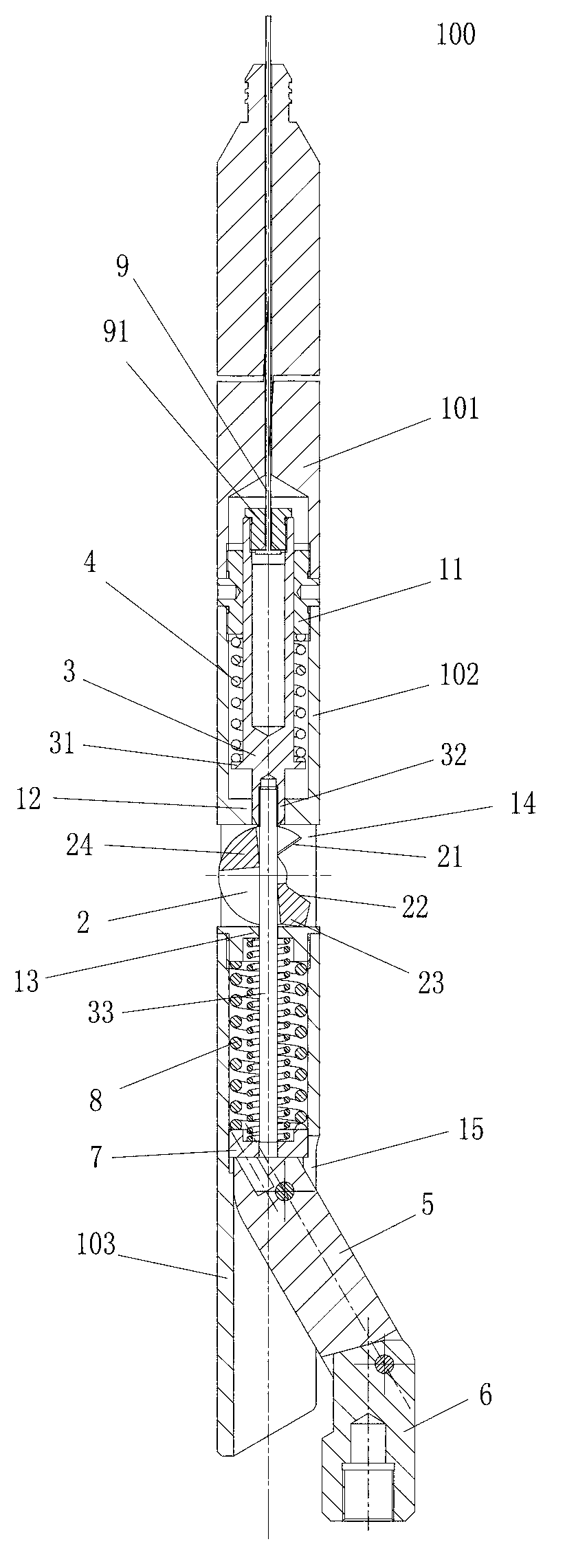 Casting-fishing tool with strength-sensing position