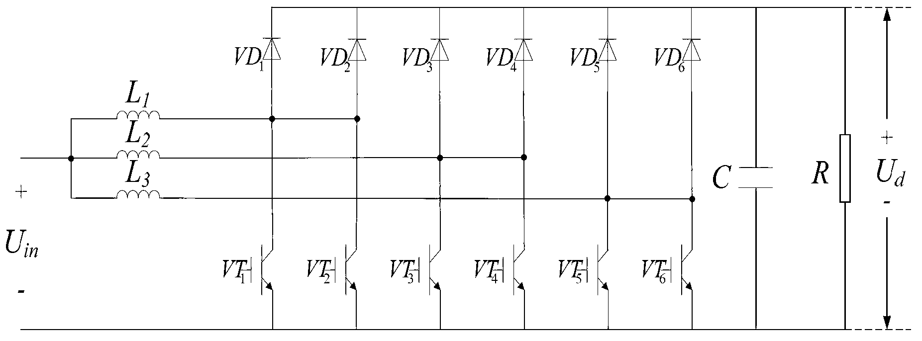 High-frequency multiphase interleaved conversion device and control method