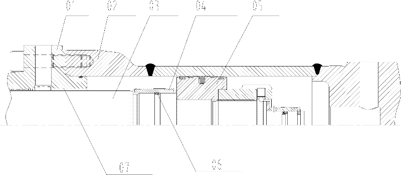 Hydraulic oil cylinder and related devices of hydraulic oil cylinder, and hydraulic buffer system, excavator and concrete pump truck