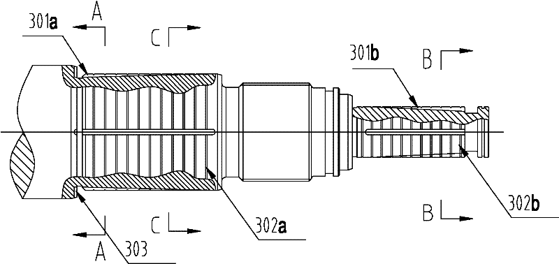 Hydraulic oil cylinder and related devices of hydraulic oil cylinder, and hydraulic buffer system, excavator and concrete pump truck