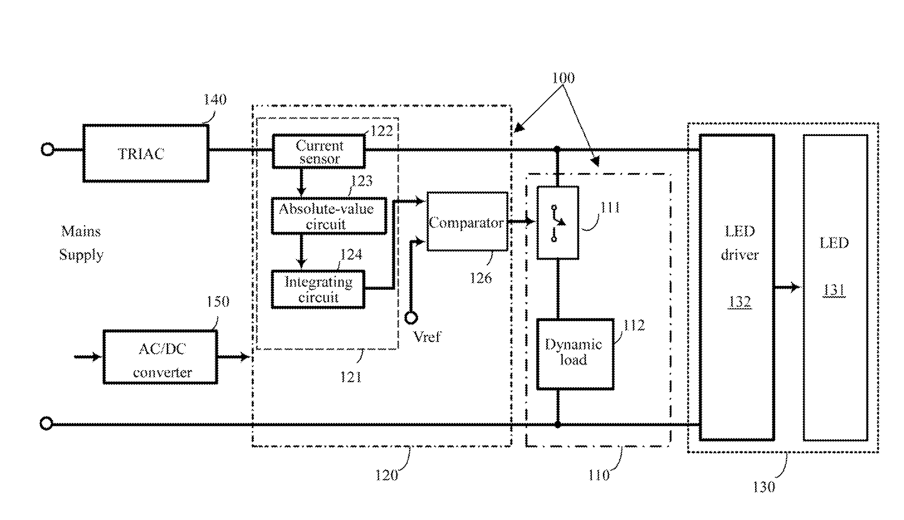 Application circuit and control method thereof