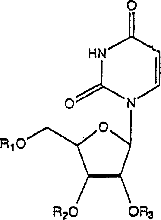 Application of uridine phosphorylase inhibitor and composition containing the same