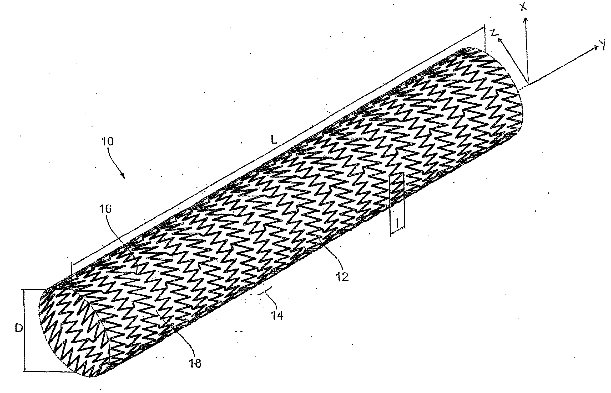 Specially configured and surface modified medical device with certain design features that utilize the intrinsic properties of tungsten, zirconium, tantalum and/or niobium