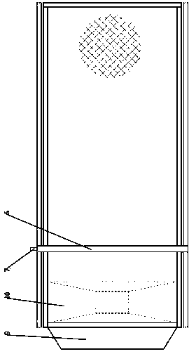 Cistanche tubulosa vibration sieve bed and screening method