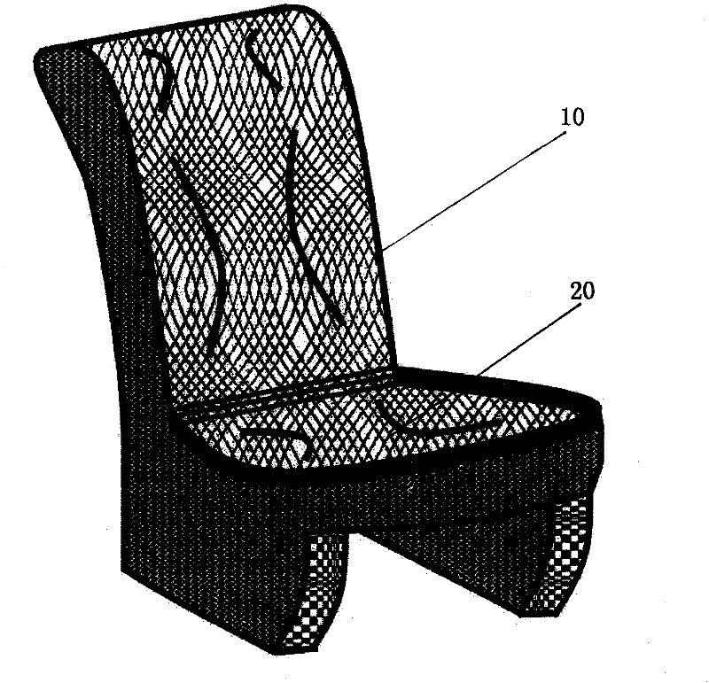 Physical constant temperature ship seat and manufacturing method thereof