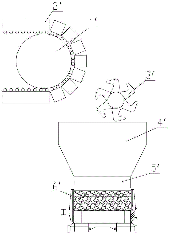 Sinter distributed temperature cooling method, sinter time-sharing unloading trolley and distributed temperature unloading device