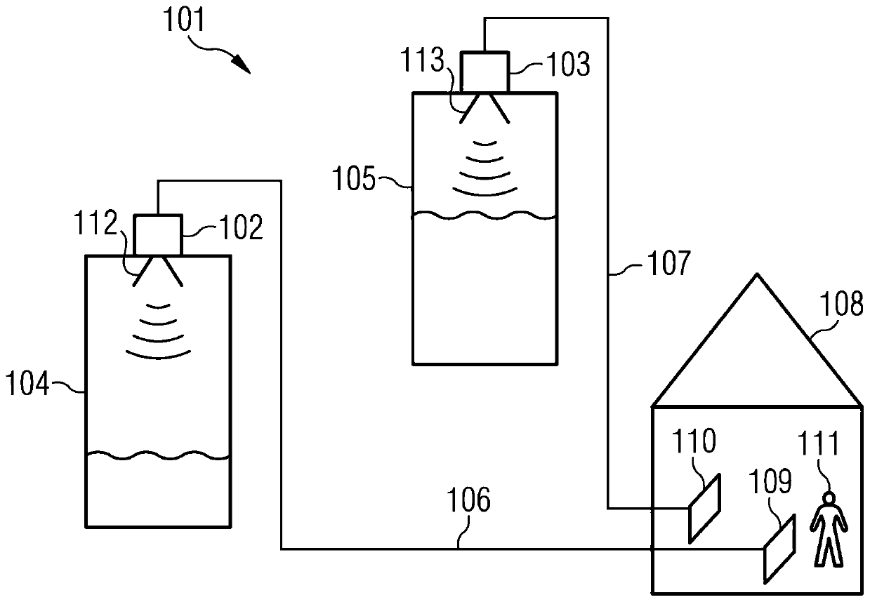 Radar sensor having a communication interface