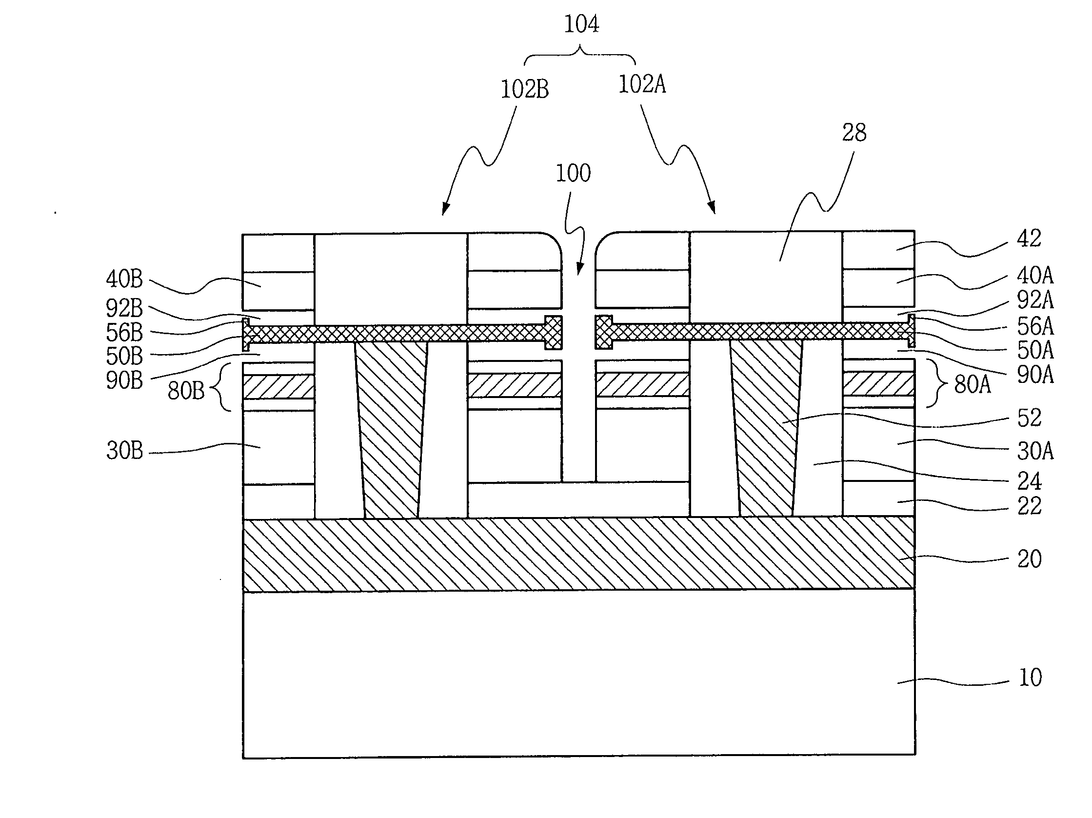 Multibit electro-mechanical memory device and method of manufacturing the same