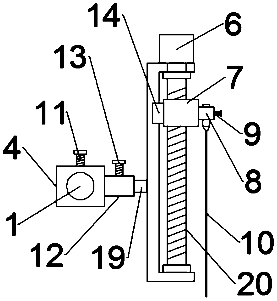 Gastrointestinal surgery abdominal cavity operation puncture device