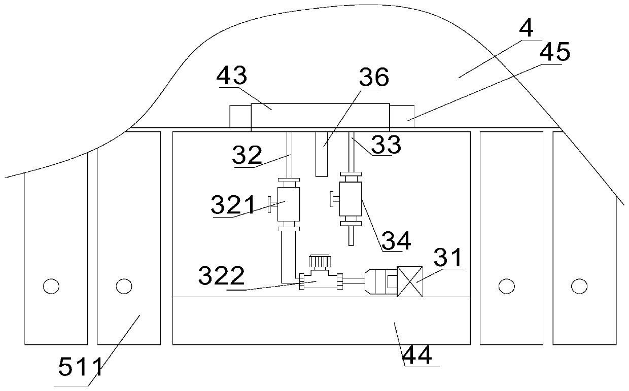 Protective clothing performance test system and using method thereof