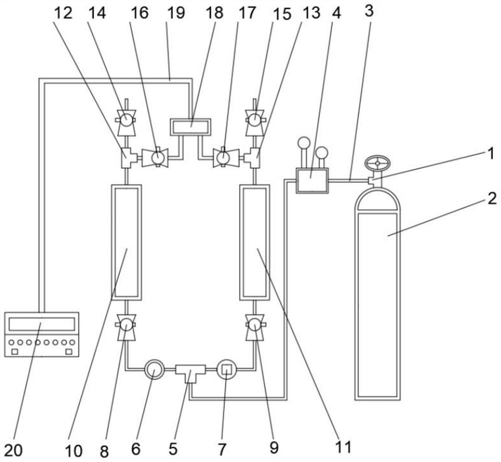 Device for measuring foam stability