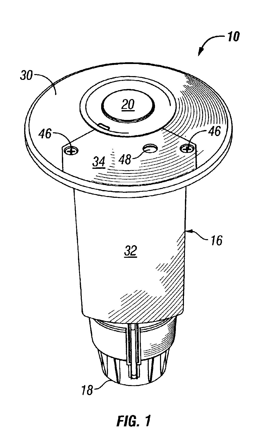 Self-camming snap ring for pop-up sprinkler with top serviceable diaphragm valve module