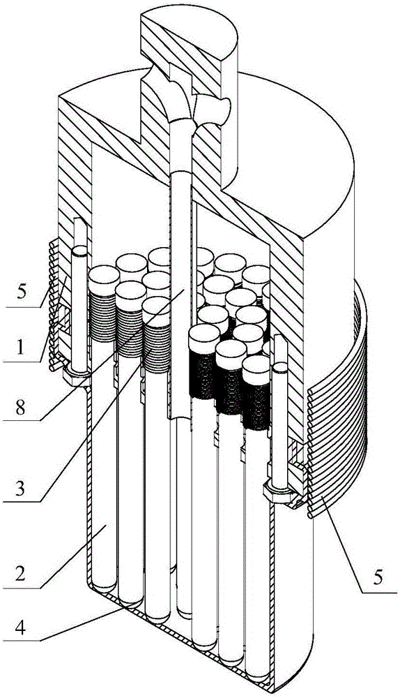 Magnetorheological fluid rod cluster self-adaptive hand device