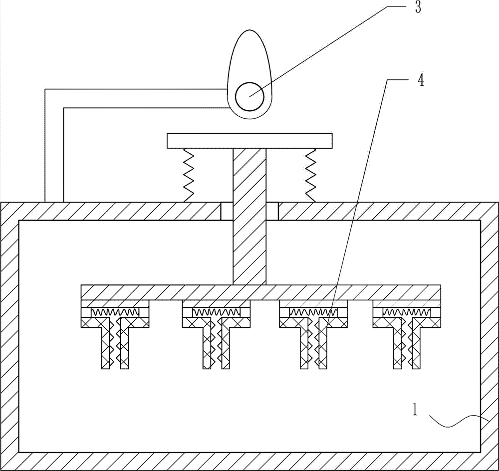 Washing device for otolaryngology department operation instrument