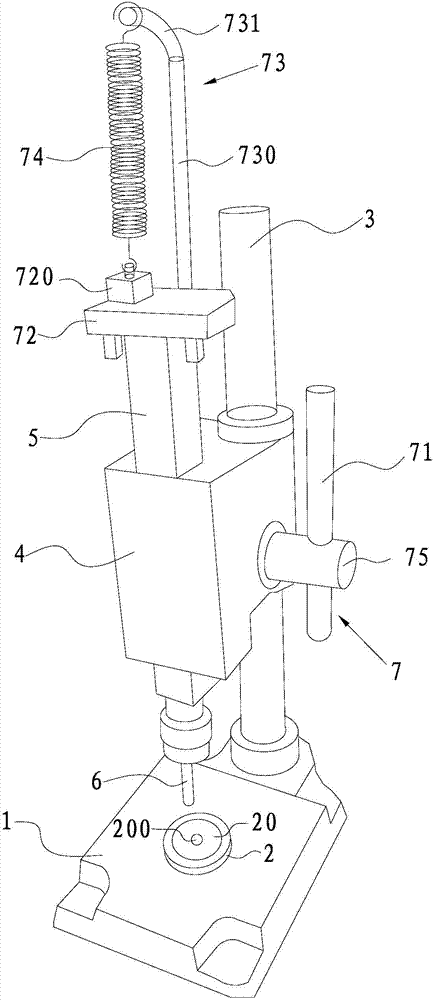 Manual punching method