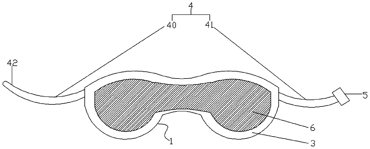 Eyesight improving and eye protecting patch