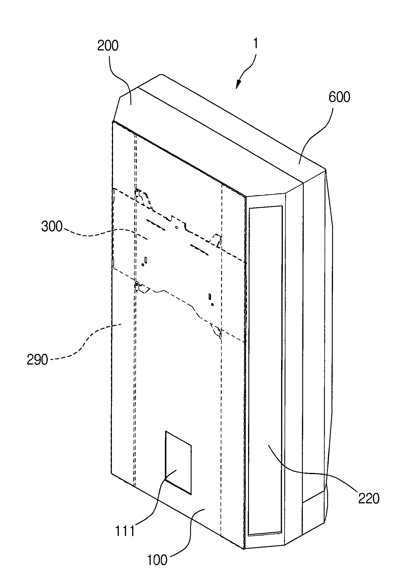 Indoor unit in air conditioner