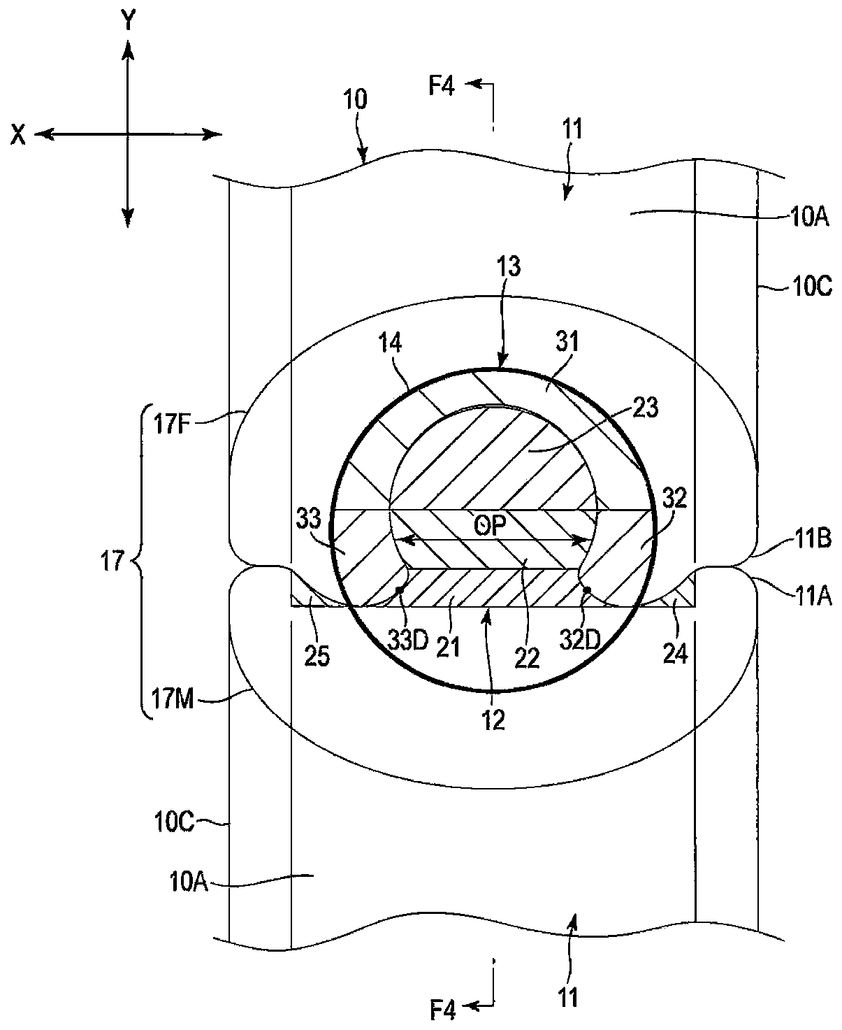 Vehicle stabilizer and method for manufacturing said stabilizer